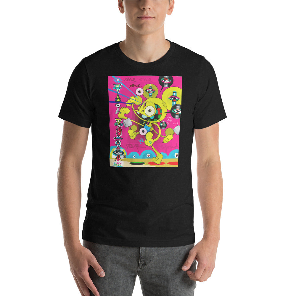 One Step Beyond - LEBO X DALEK - Lebo Short Sleeve Unisex T-Shirt
